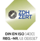 zertifiziert nach DIN EN ISO 14001